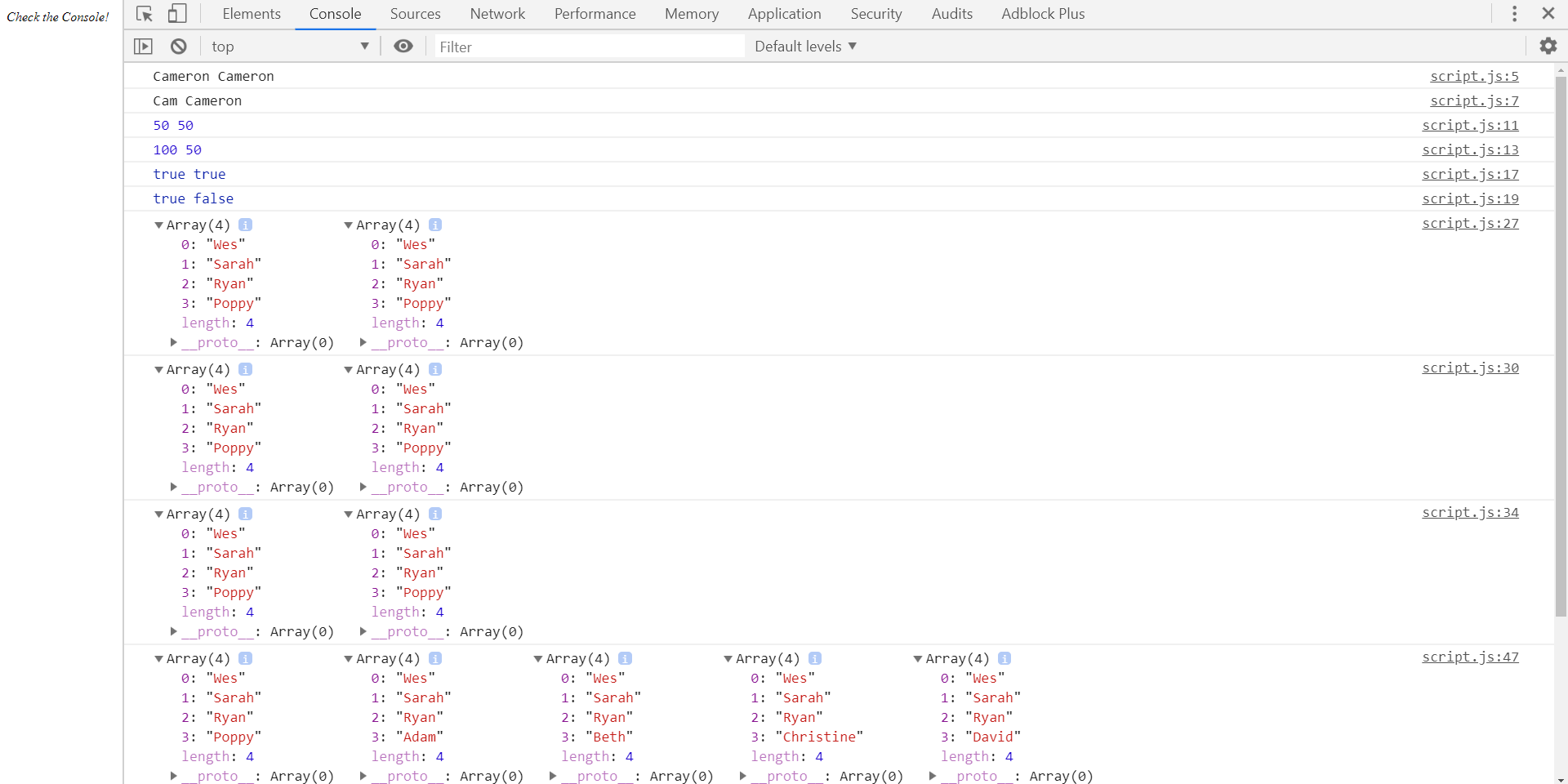 JS Reference versus Copy