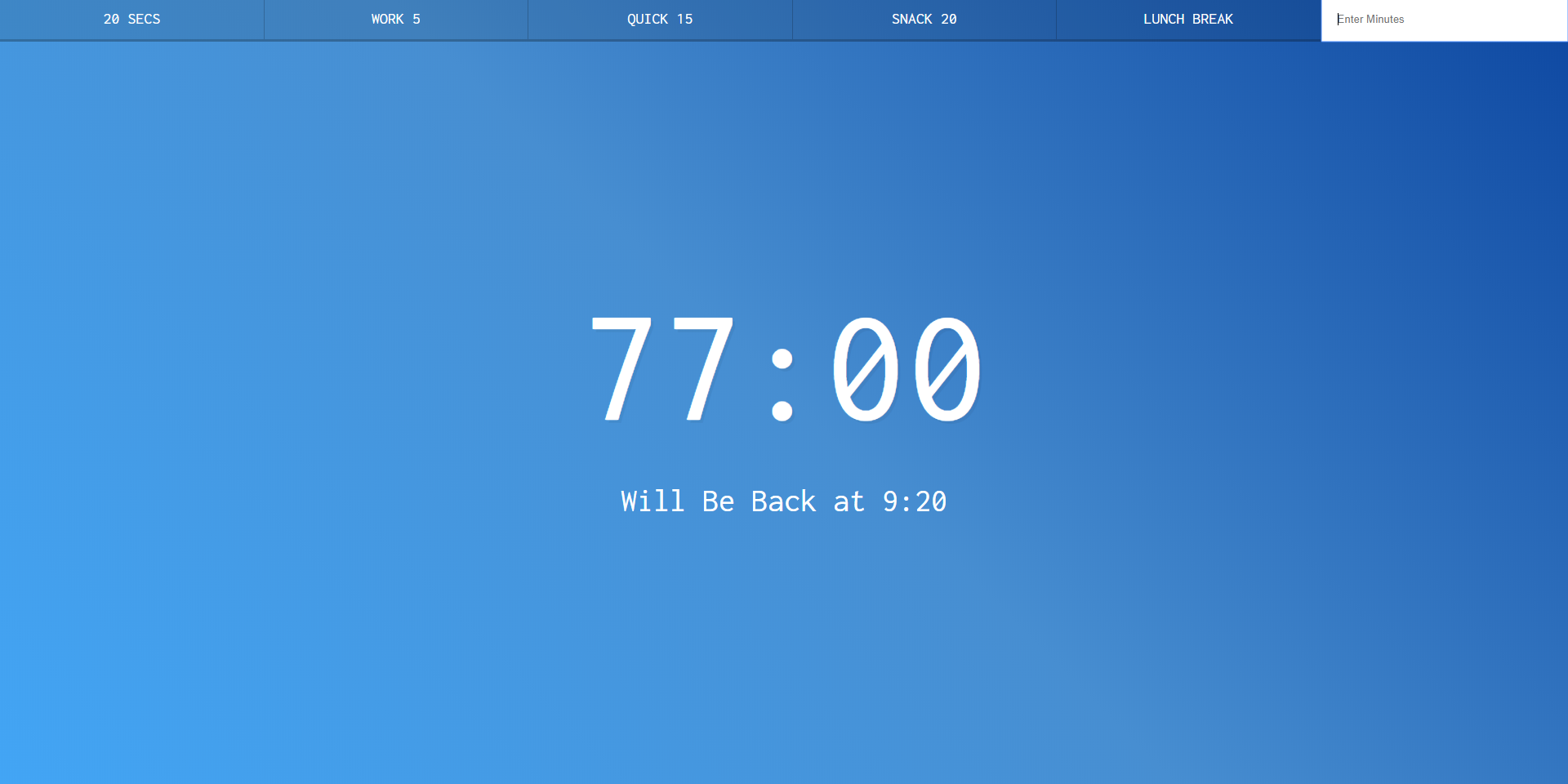 Countdown Clock