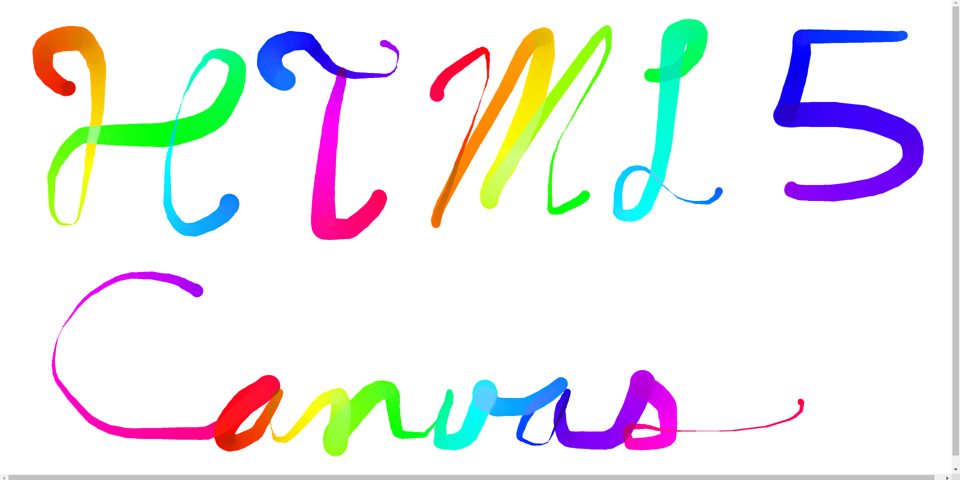 HTML5 Canvas